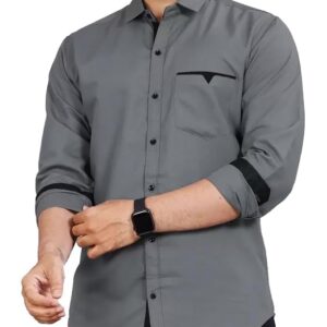 Men's Regular Fit  Cotton Casual Shirt