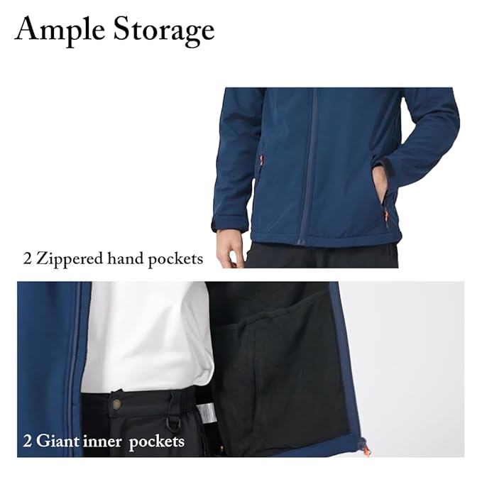 Softshell Jacket with Detachable Hood - Image 2