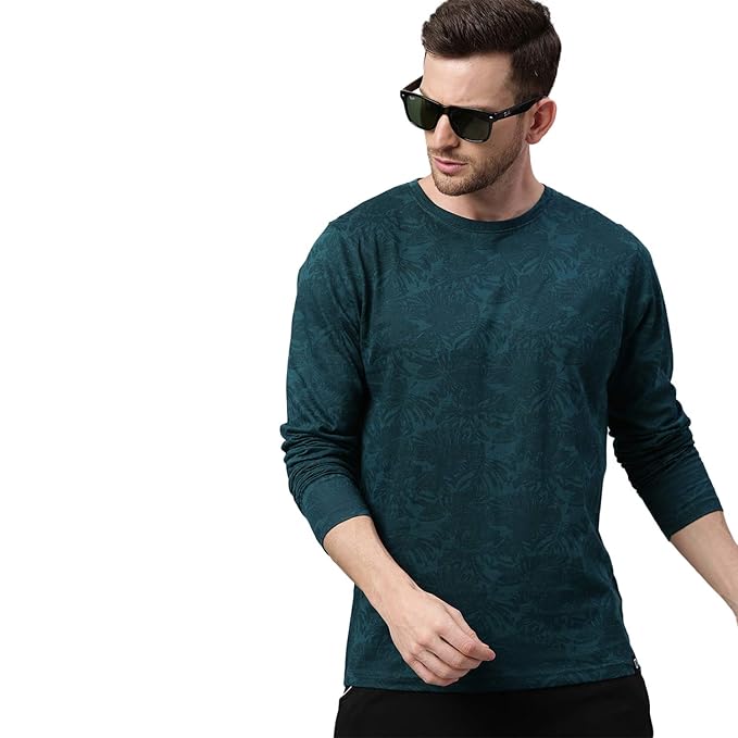 Full Sleeve Slim Fit Cotton T-Shirt