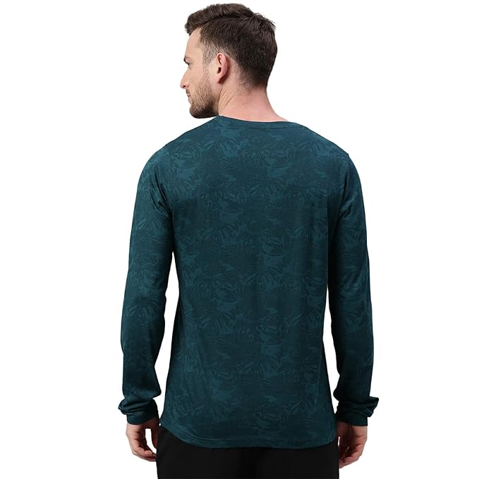 Full Sleeve Slim Fit Cotton T-Shirt - Image 2
