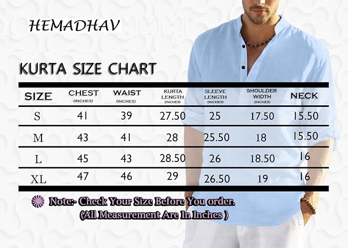 Combo of Men Solid Cotton Kurta Shirt - Image 3